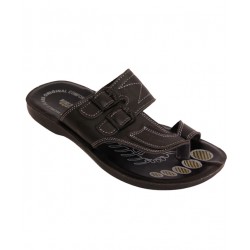 Airsoft Black Thumb Loop Slippers-A